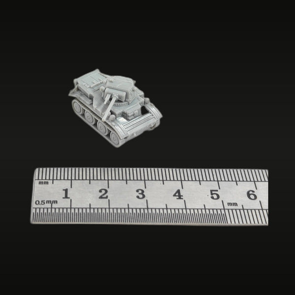 WWII British Light Tank Mk.VII Tetrarch 1/144 Resin Vehicle Kit