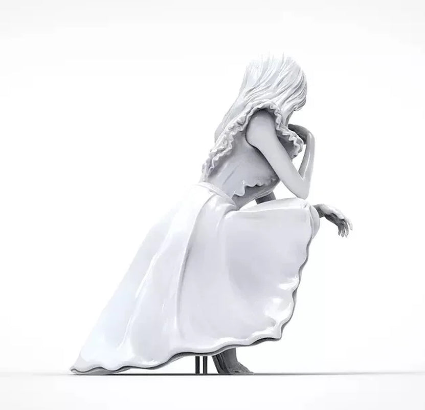 1/24 Resin Model Figure GK， Unassembled and Unpainted Kit