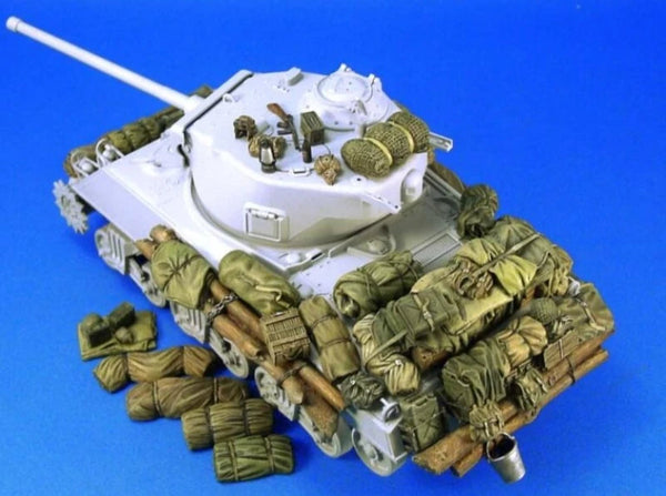 WWII US Sherman Tank Stowage Set 1/35 Resin Accessory Kit