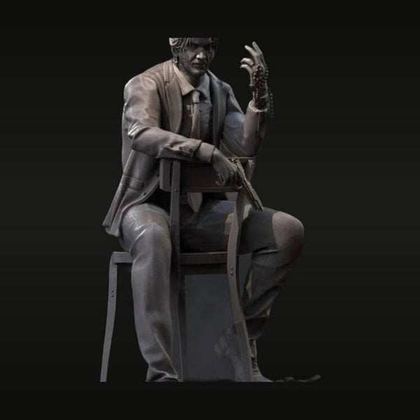 John Constantine Seated with Rosary 1/16 Resin Figure Kit