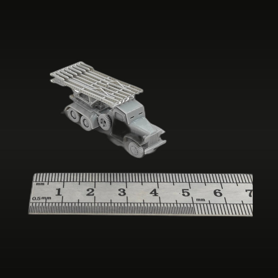WWII Soviet BM-13 Katyusha Rocket Launcher 1/144 Resin Vehicle Kit - unpainted resin model kit