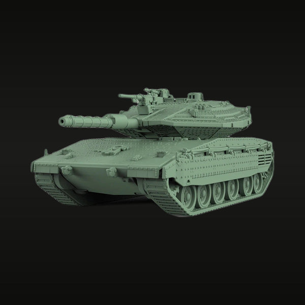 Modern Main Battle Tank Merkava 1/87 Resin Vehicle Kit