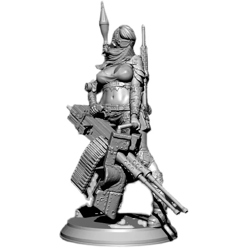 50Mm 75Mm Resin Model Kits Figure Beauty Colorless and Self-Assembled （3D Printing ） TD-4483/3D