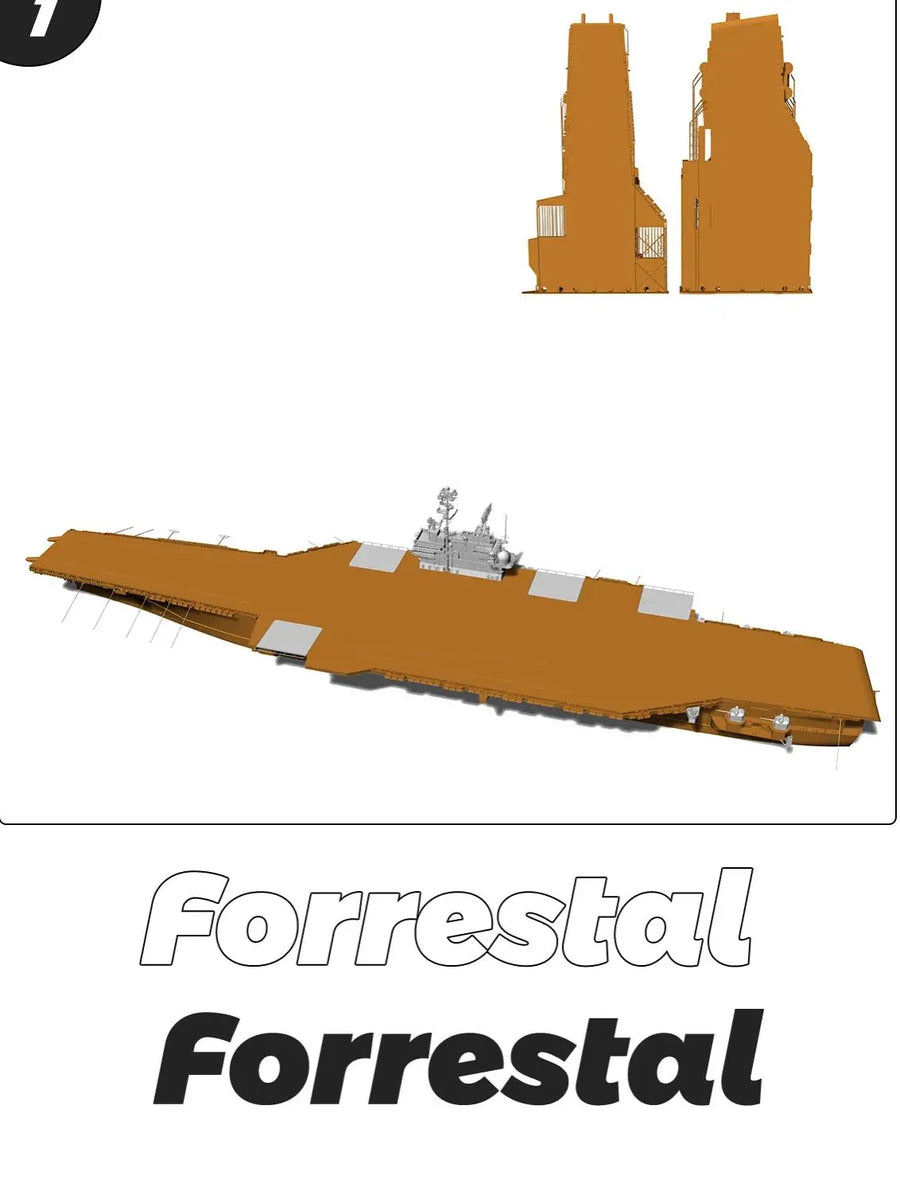 USN Forrestal Aircraft Carriers MRY-SFW SSC580 1/350 1/700 1/200 1/144 Military Miniature Static Model