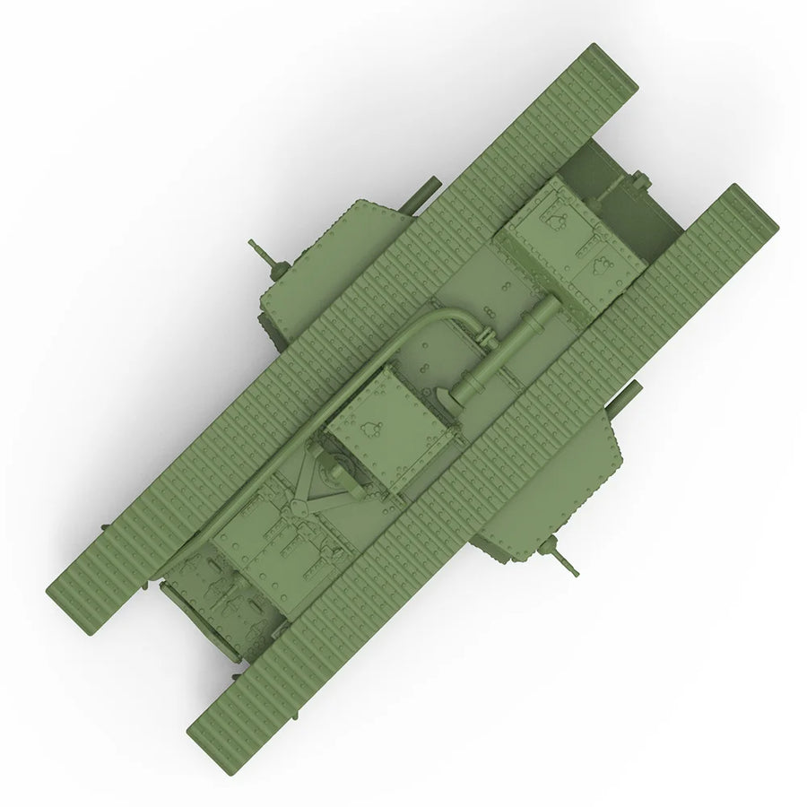 SS372 1/144 1/700 1/200 1/350 Military Model Kit Great Britain Machine Mark V, Male Heavy Tanks