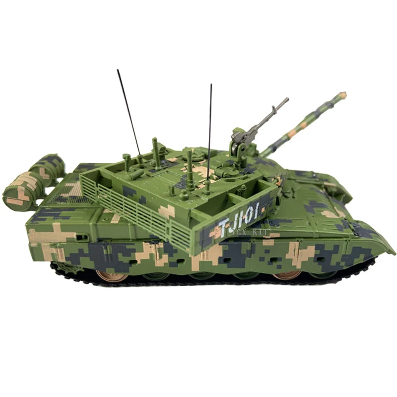 1/72 China ZTZ-99A TJ101 Main Battle Tank Alloy Finished Military Simulation Model Children Adults Toy Gift Collection Display