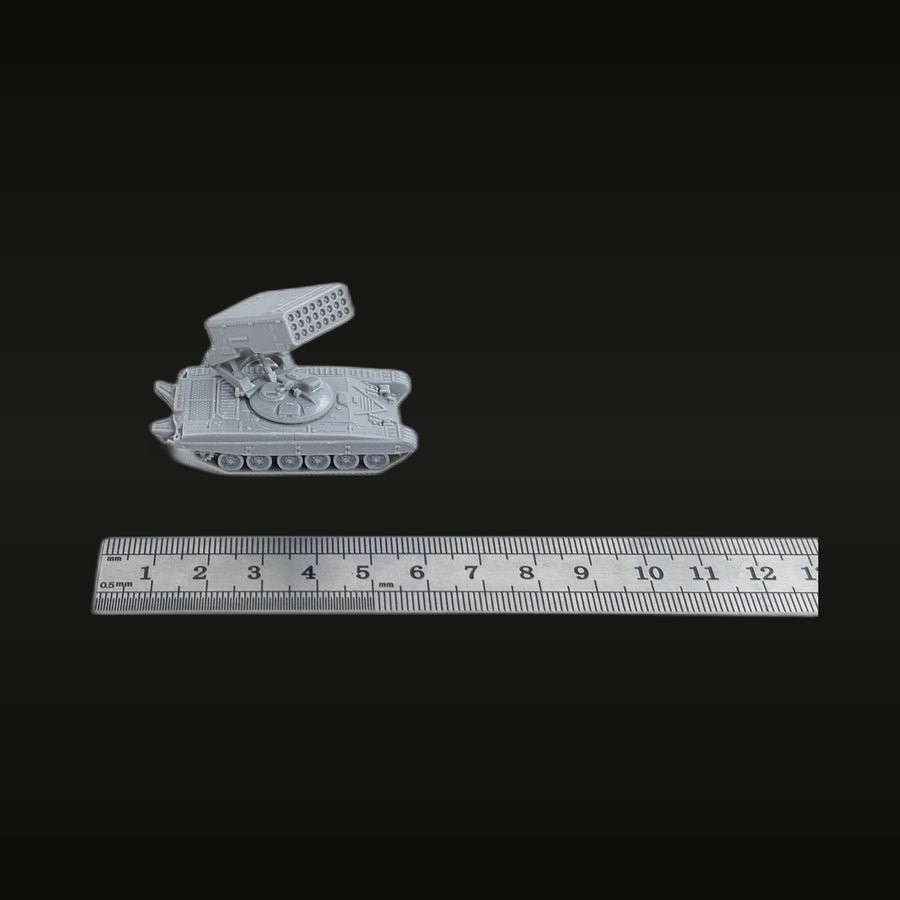 TOS-1A Solntsepek Thermobaric Rocket System 1/144 Resin Kit - unpainted resin model kit