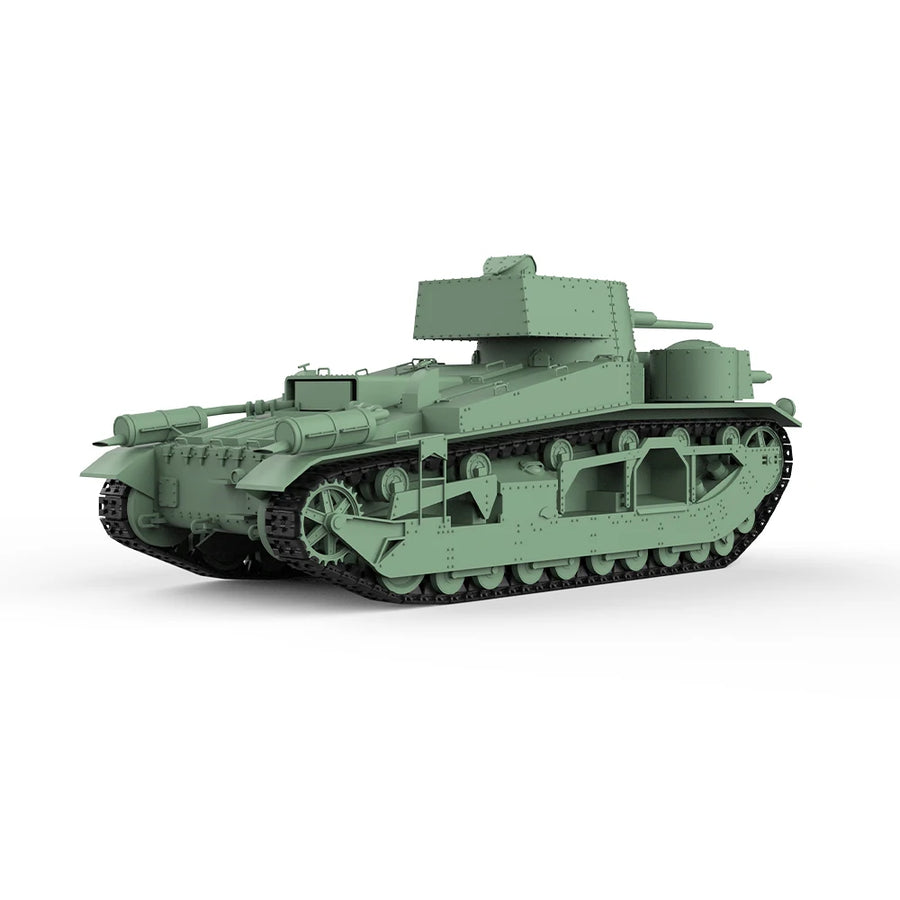 British Vickers Mk.Iii Medium Tank MRY-SFW SS579 1/48 1/64 S Scale Military Model Kit