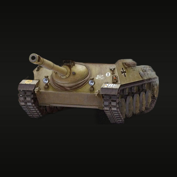 Cold War West German Leopard 1 / M48 Patton Tank 1/35 Resin Model Kit