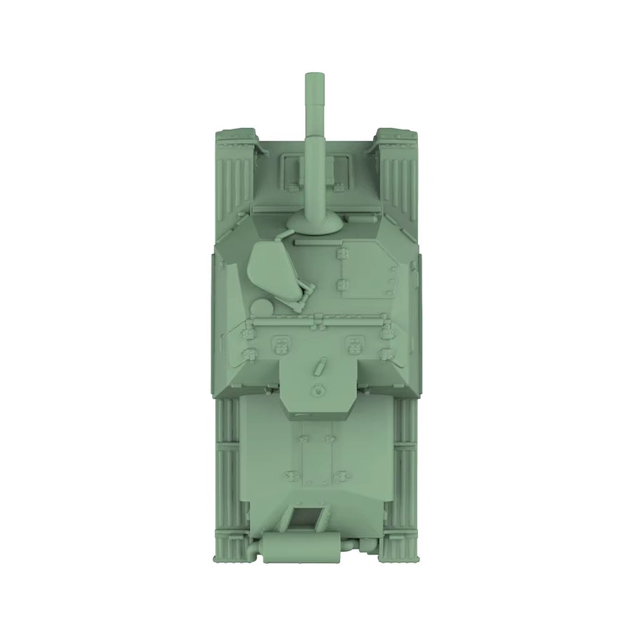 WWII Swedish SAV m/43 Self-Propelled Gun 105mm 1/72 Resin Vehicle Kit - resin model view 5