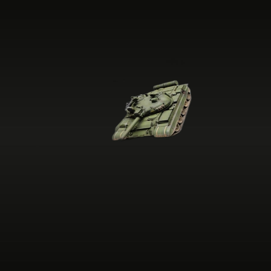 Soviet T-62 BDD Medium Tank Mod.1984 1/72 Resin Vehicle Kit - unpainted resin model kit