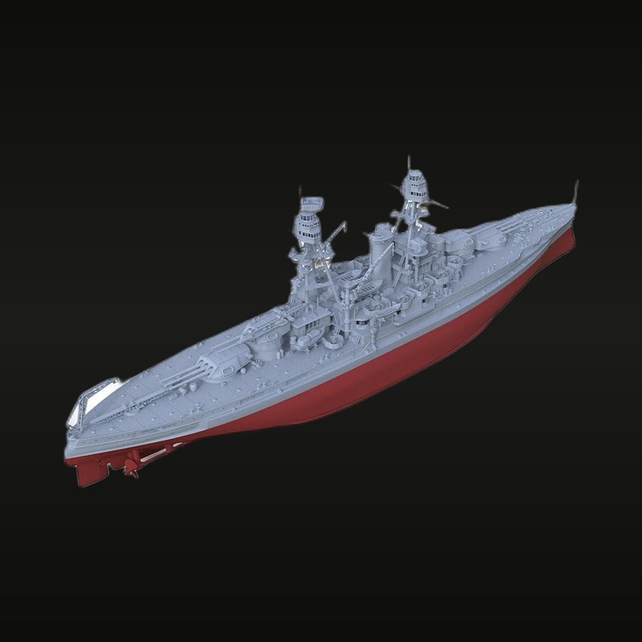 USS Nevada Battleship 1/700 Scale Resin Ship Kit - unpainted resin model kit