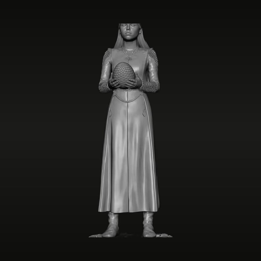 Ancient Egyptian Priestess 1/18 Scale Resin Figure Kit - unpainted resin model kit