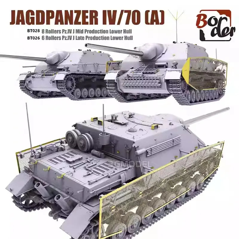 WWII German Panzerjäger IV L/70 Tank Destroyer 1/35 Resin Kit - resin model view 4