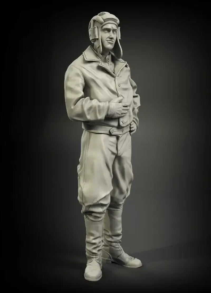 1/35 Resin Model Figure GK， Unassembled and Unpainted Kit