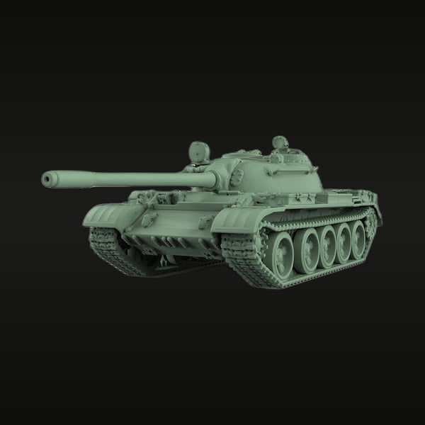 Soviet T-55 Medium Tank 1/56 Resin Vehicle Kit