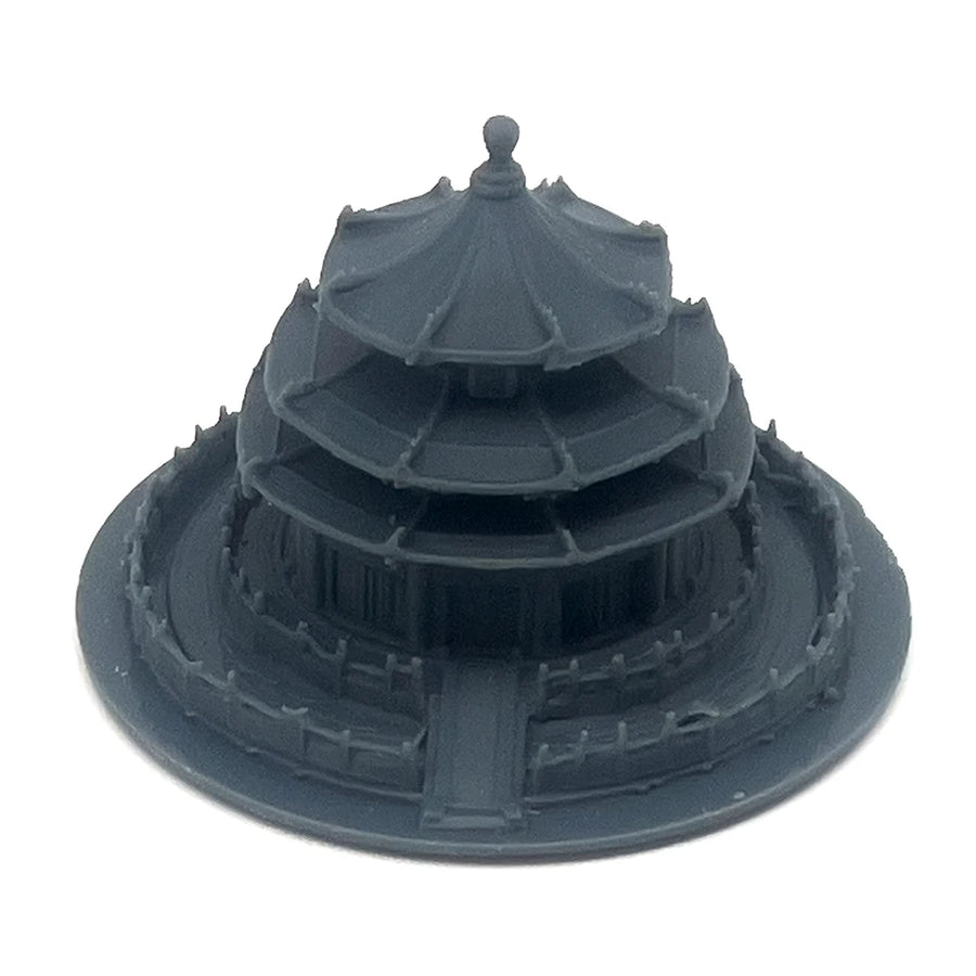 RHMG-196 1/- 1/6 Scene Dollhouses Accessories Miniature Scenes Decorative Ornaments Temple of Heaven