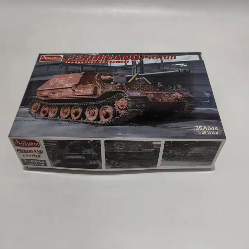 WWII German Ferdinand Anti-Tank Gun 1/35 Resin Vehicle Kit - resin model view 3