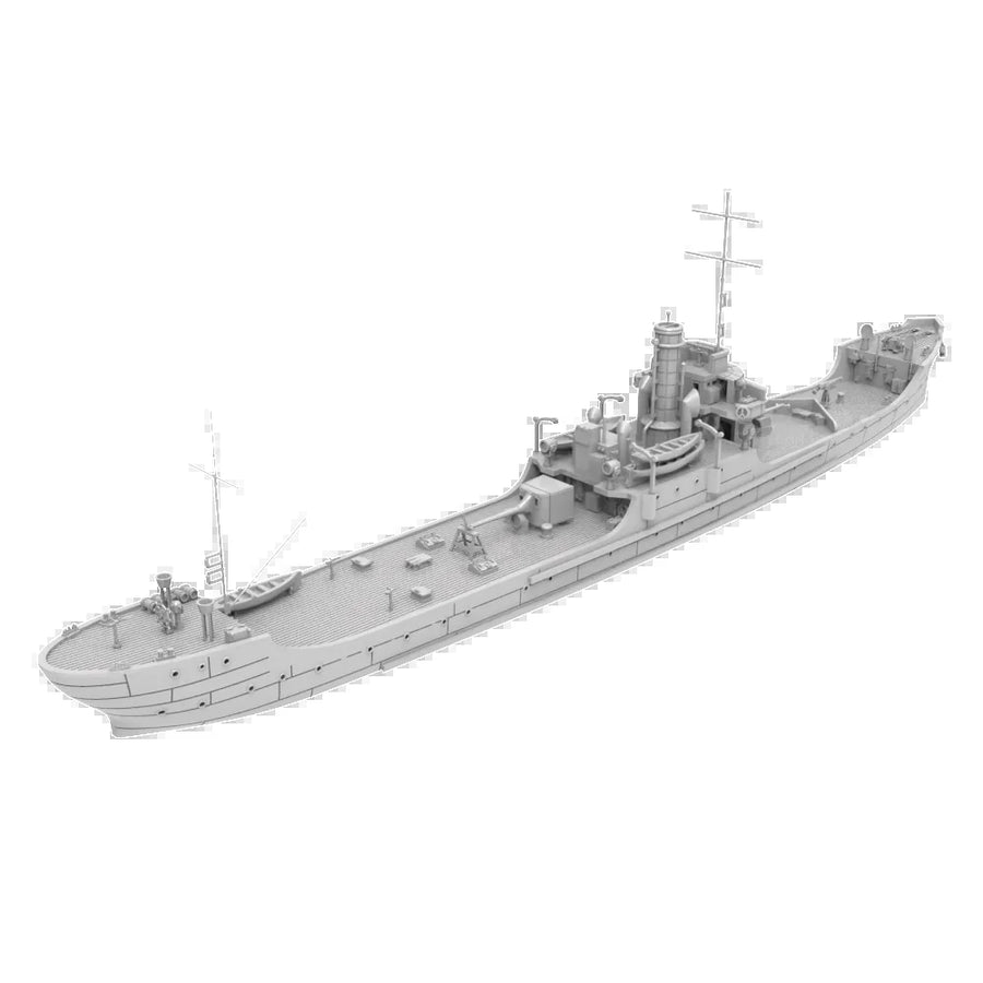 French Interwar Naval Patrol Vessel 1/700 Resin Ship Kit - resin model view 4