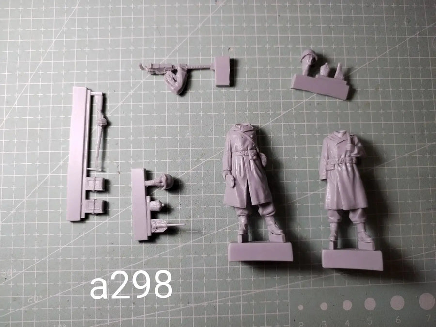 1/35 Resin Model Figure Gk，American Soldier, Unassembled and Unpainted Kit