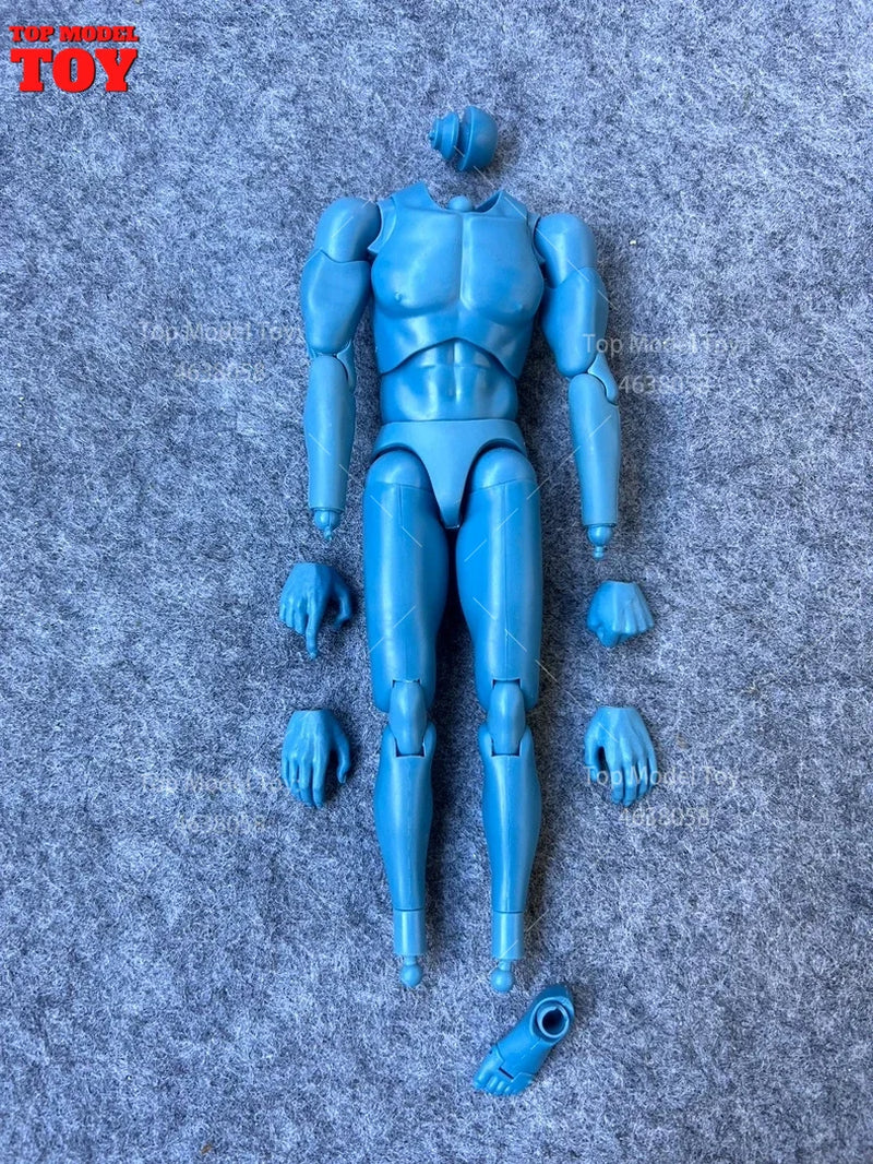Defective 1/6 Scale Super Flexible Joints Male Body with Muscle Strong Soldier No Hands Feet 12'' Action Figure Dolls Toys
