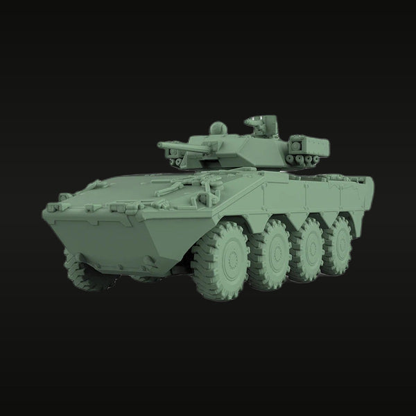 Modern Italian Freccia 8x8 Armored Vehicle 1/48 Resin Model Kit