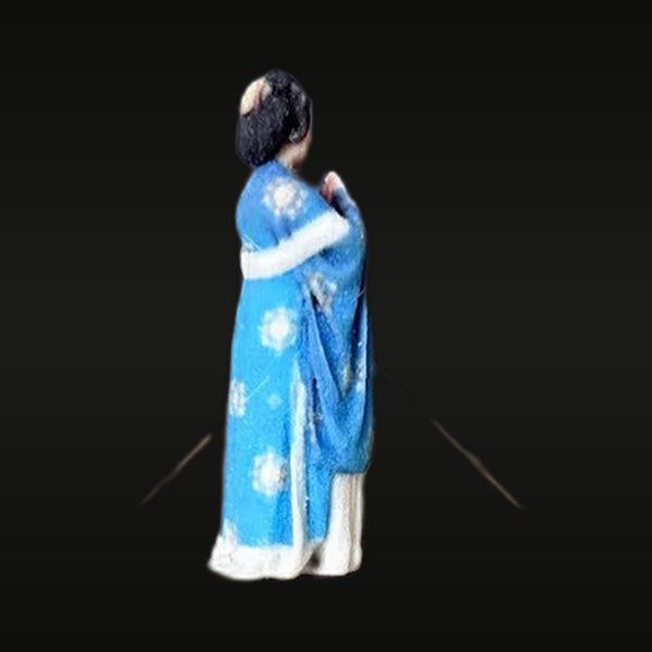 Ancient Chinese Hanfu Girl 1/64 Resin Miniature Figure Kit