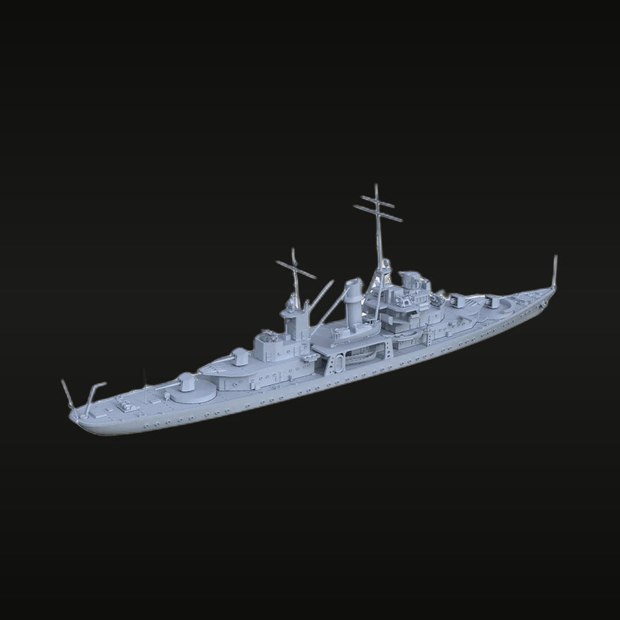 WWII USS Erie PG-50 Patrol Gunboat 1/1250 Resin Ship Kit - unpainted resin model kit