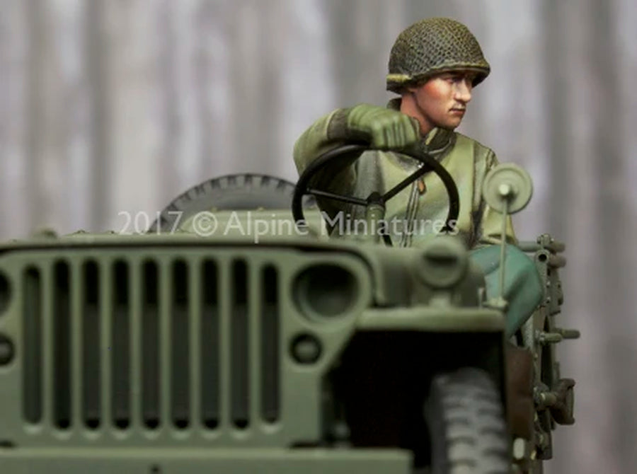 1:35 Resin Kit US Jeep Driver