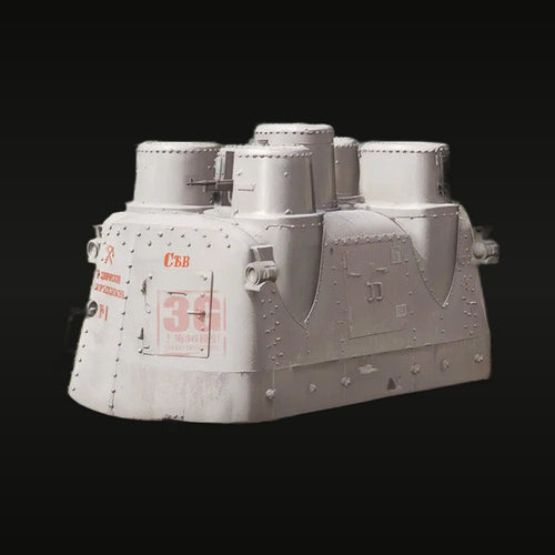 Russian Heavy Armored Railcar 1/72 Resin Model Kit