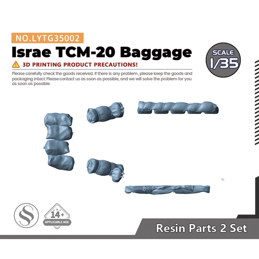 Israeli IDF M3 Halftrack with Stowage 1/72 Resin Model Kit - resin model view 3