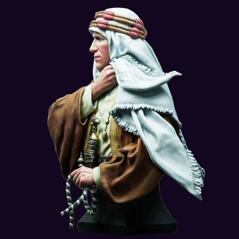 1/10 T.E. Lawrence, 1917, Resin Model Bust GK, Unassembled and Unpainted Kit