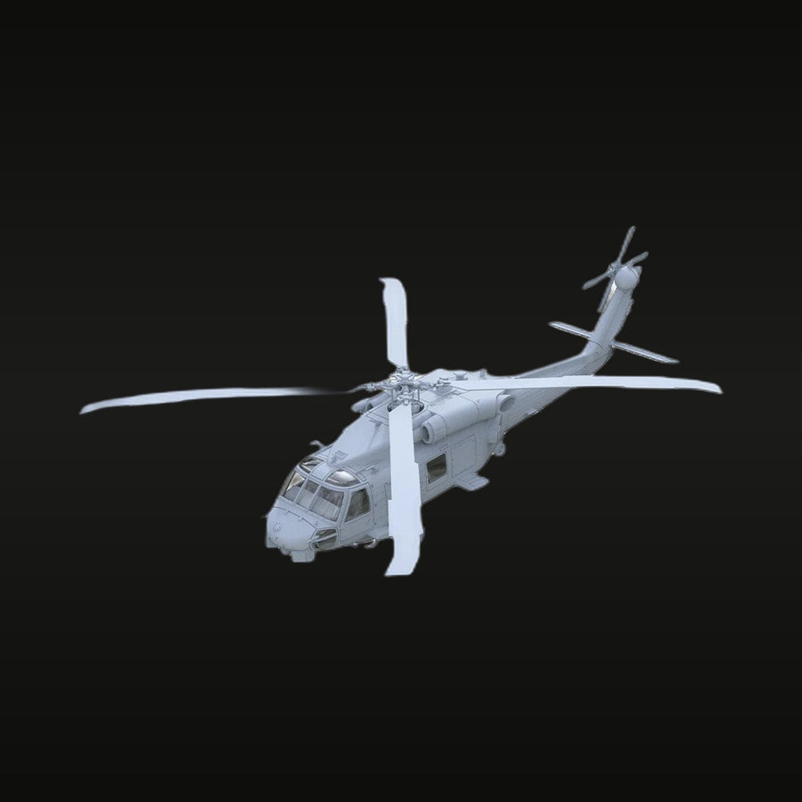 Modern USN SH-60B Seahawk Helicopter 1/72 Resin Aircraft Kit - unpainted resin model kit