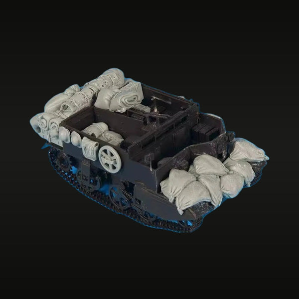 WWII British Bren Carrier with Stowage Set 1/35 Resin Vehicle Kit