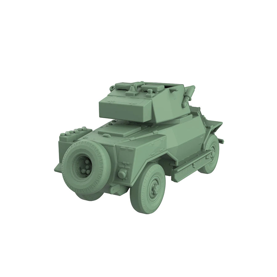 British Marmon-Herrington Armored Car WWII 1/160 Resin Kit - resin model view 2