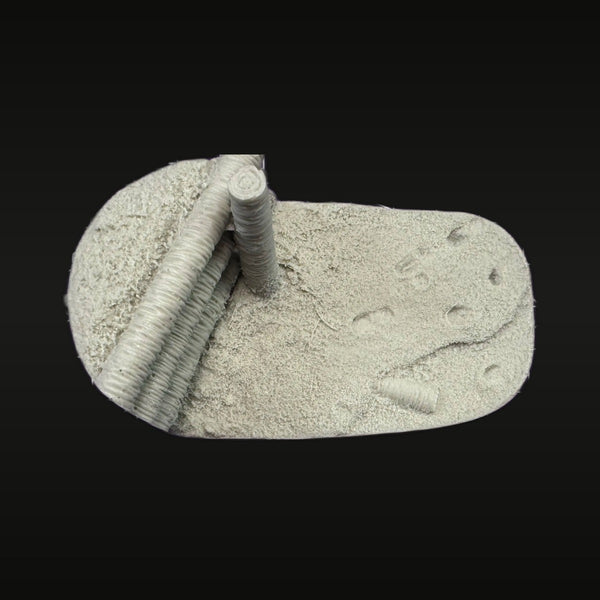 Modern Desert Combat Diorama Base with Sandbags 1/35 Resin Terrain Kit