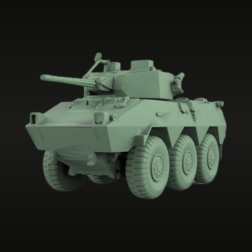 Japanese Type 87 Self-Propelled Gun 1/56 Resin Model Kit