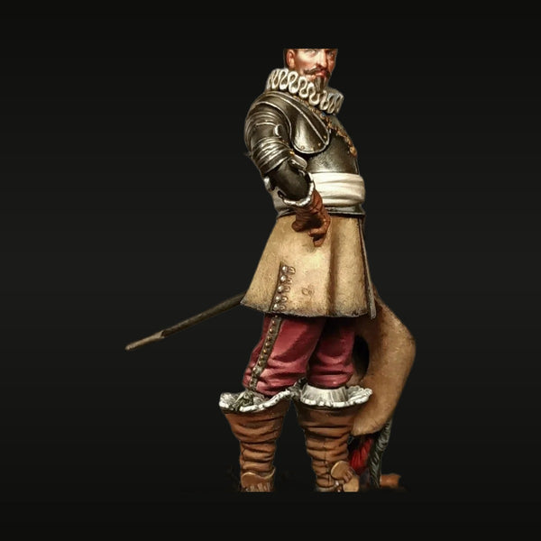 Thirty Years' War Commander Albrecht von Wallenstein 75mm Resin Figure Kit