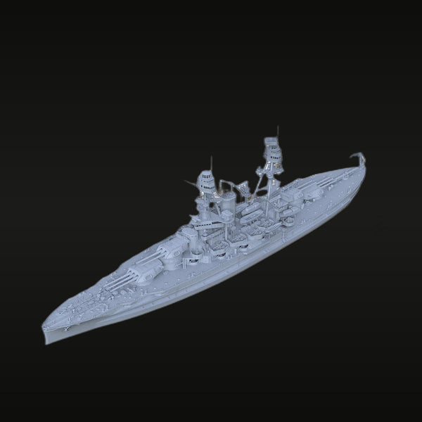 WWI/WWII US Navy Nevada-Class Battleship USS Oklahoma BB-37 1/700 Resin Ship Kit
