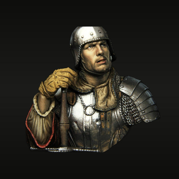 Landsknecht Mercenary 16th Century 1/10 Scale Resin Bust