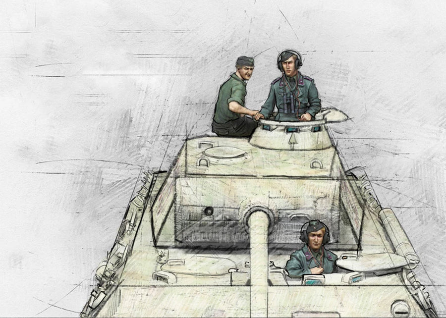 1/35 Resin Model Figure GK, Military Theme ，Unassembled and Unpainted Kit