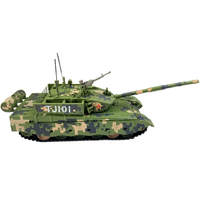 1/72 China ZTZ-99A TJ101 Main Battle Tank Alloy Finished Military Simulation Model Children Adults Toy Gift Collection Display