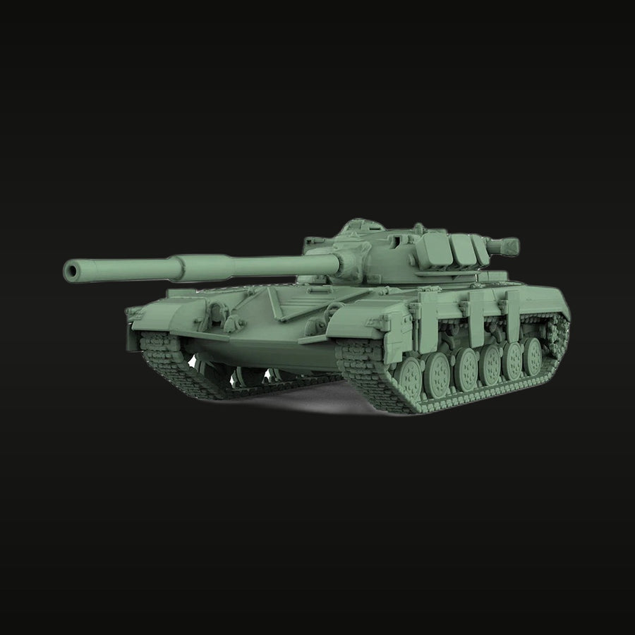 Cold War Soviet T-72 Main Battle Tank 1/56 Resin Model Kit - unpainted resin model kit