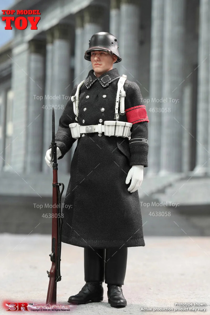 WWII German SS Officer Parade Dress 1/12 Resin Figure Kit - resin model view 3