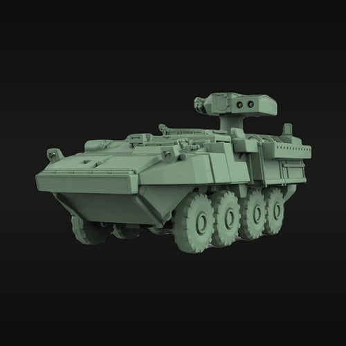 US M1134 Stryker ATGM 1/56 Scale Resin Model Kit