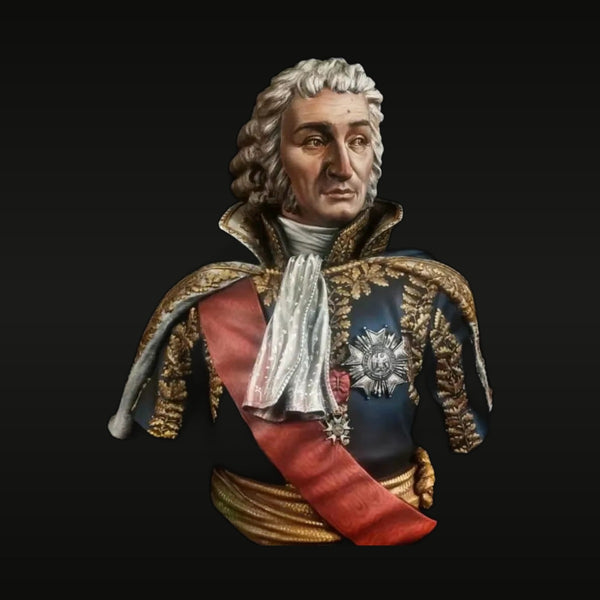 Napoleonic French Marshal Augereau 200mm Resin Bust Kit