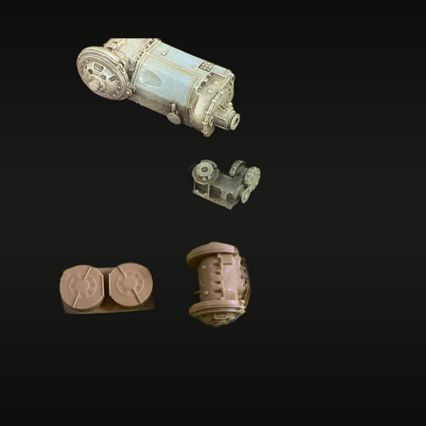 Cold War Tank Transmission & Engine Accessory Set 1/35 Resin Kit