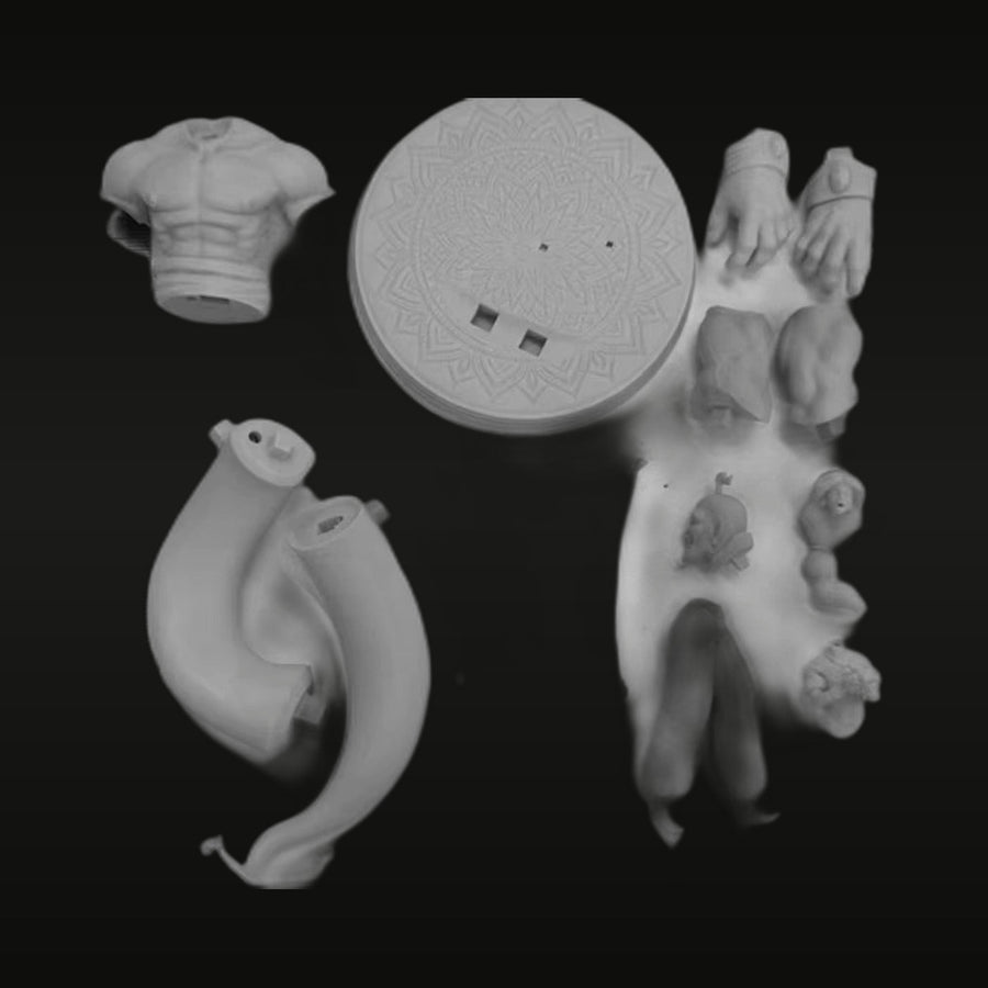 Fantasy Male Monster/Creature 1/24 Resin Figure Kit - unpainted resin model kit
