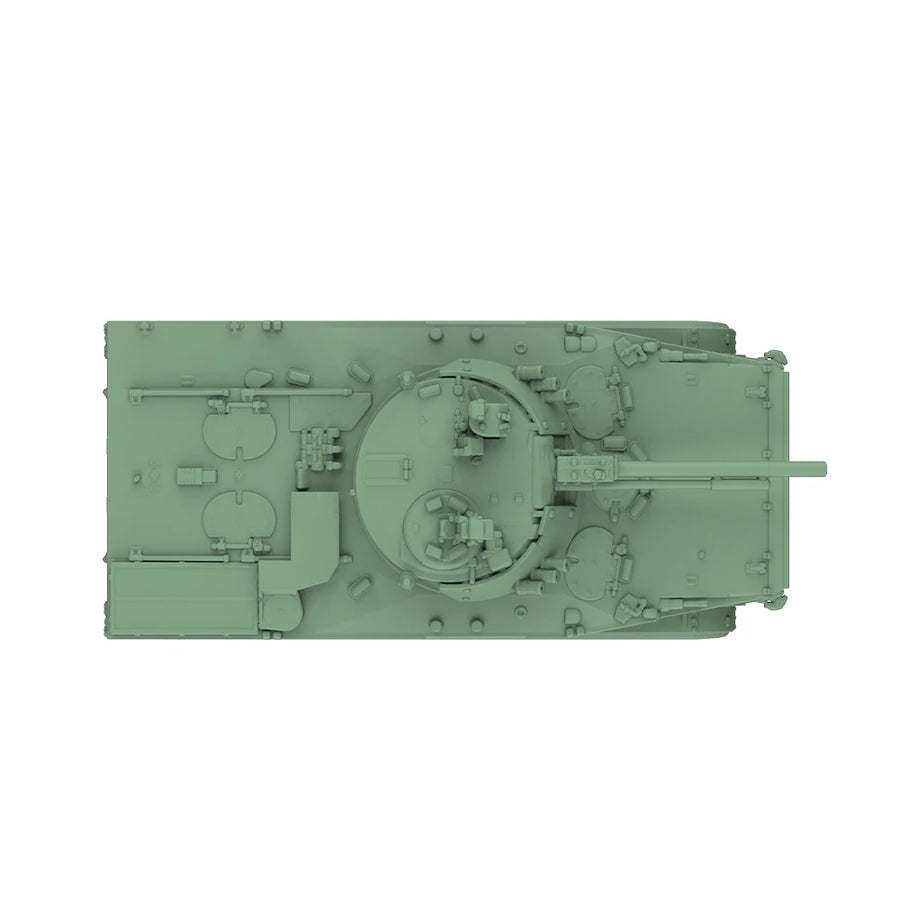 Modern Russian PT-76 Light Tank 1/56 Resin Kit - resin model view 2
