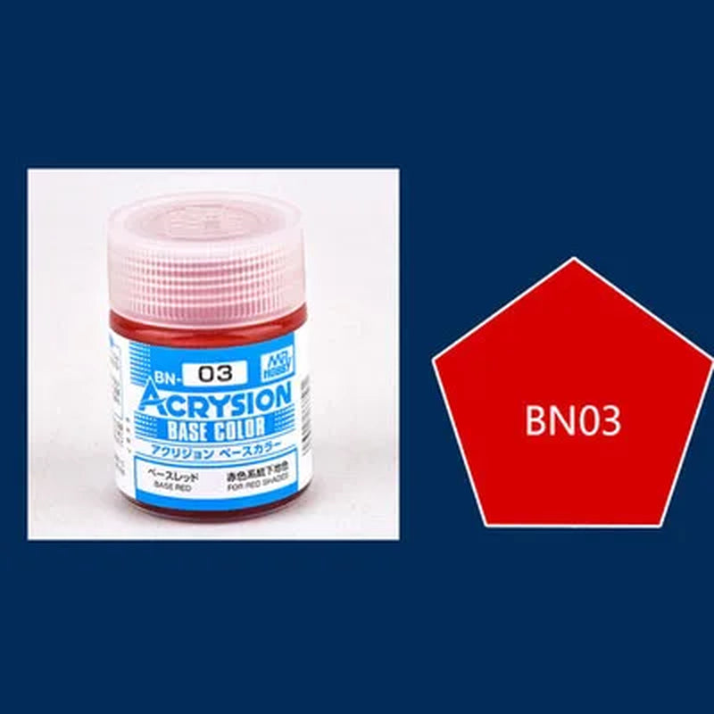 10Ml Mr Hobby BN01-06 Water-Base Acrylic Aqueous Surface Primer Base Color Paint Pigment DIY Plastic Plane Military Model Kit